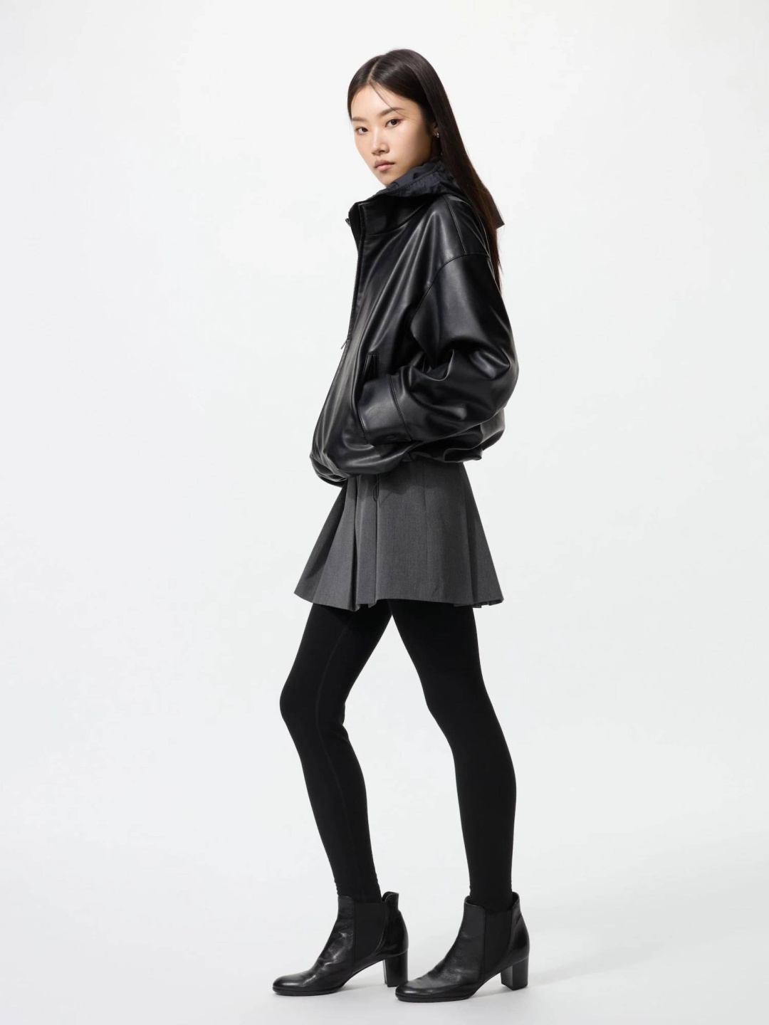 Кальсоны Uniqlo черный