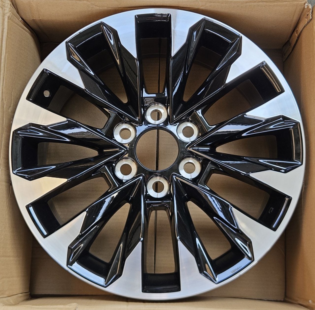 Fonyee 788 8x20/6x139.7 D95 ET60 4 диска черный матовый