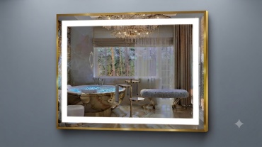 Умное зеркало настенное Aqvaplus 097IL 50x70 см