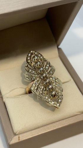 Diamond Union 384721626 размер 19.5 вес 5.55 г золото, фианит