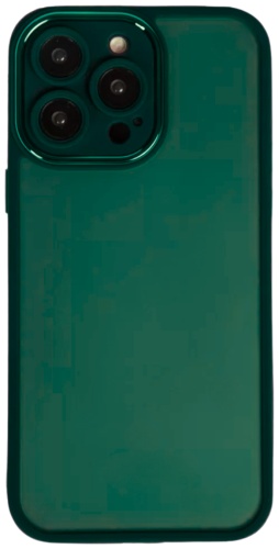 Чехол S&M для Apple iPhone 13 Pro Max темно-зеленый