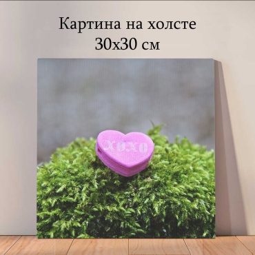Quantum картина Романтика 30x30 см