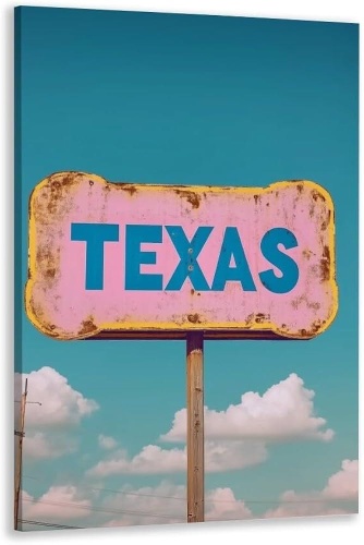 Araystudio.kz картина на холсте «Texas mood» для декора 30x40 см