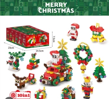 Конструктор LELEBROTHER Merry christmas 9112, деталей 352 шт