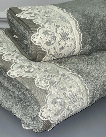 Набор полотенец Ecocotton 150x80 см, махровая ткань, 2 шт,