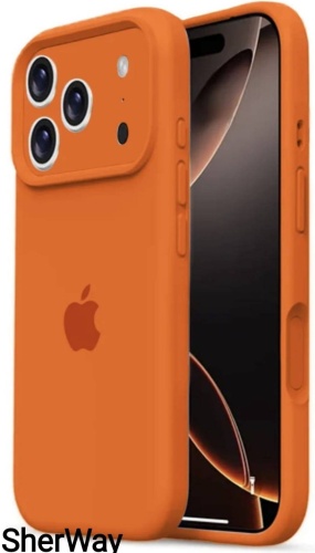 Чехол SherWay для Apple iPhone 17 Pro Max оранжевый