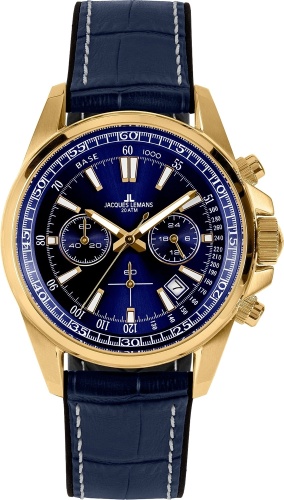 Кварцевые JACQUES LEMANS 1-2117G сталь