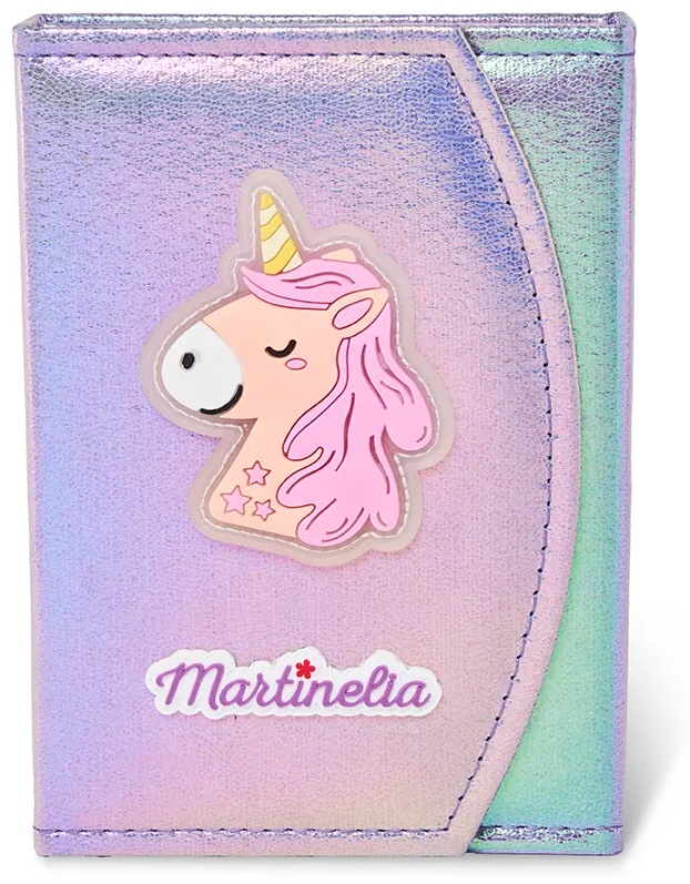 Martinelia Кошелек Мечты единорога с косметикой румяна, блеск, тени 3+