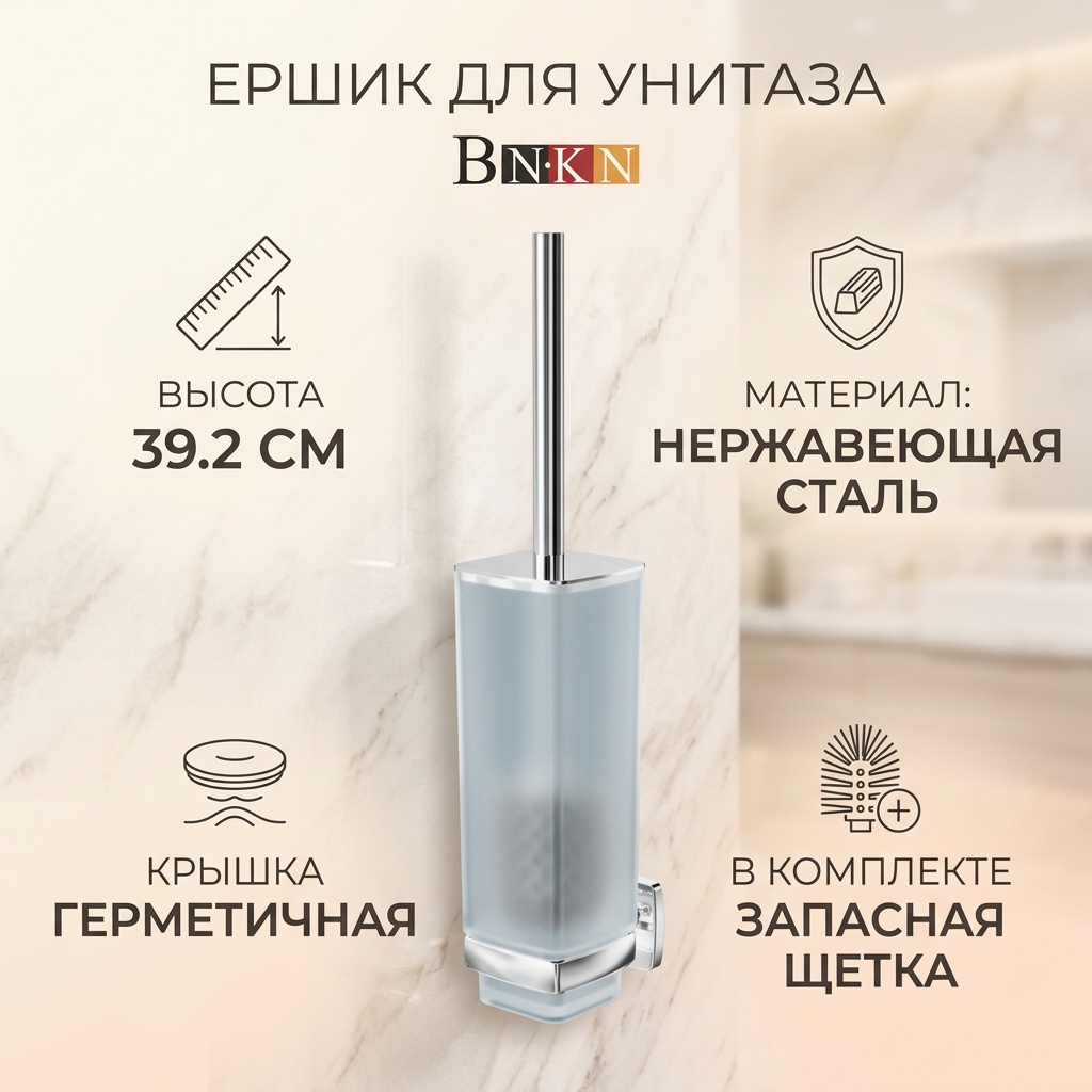 Ершик 417622364, нержавеющая сталь