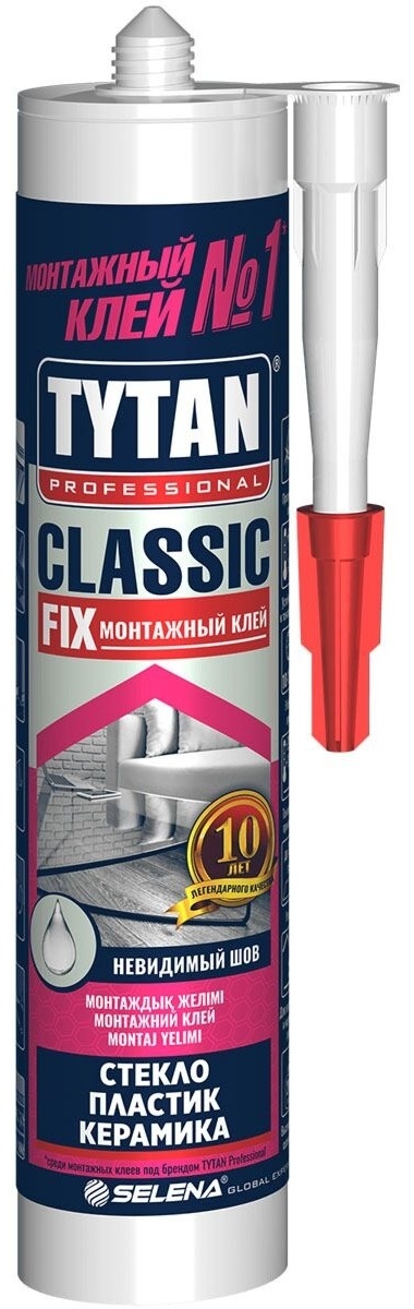 Жидкие гвозди TYTAN Classic Fix неопреновый 310 мл