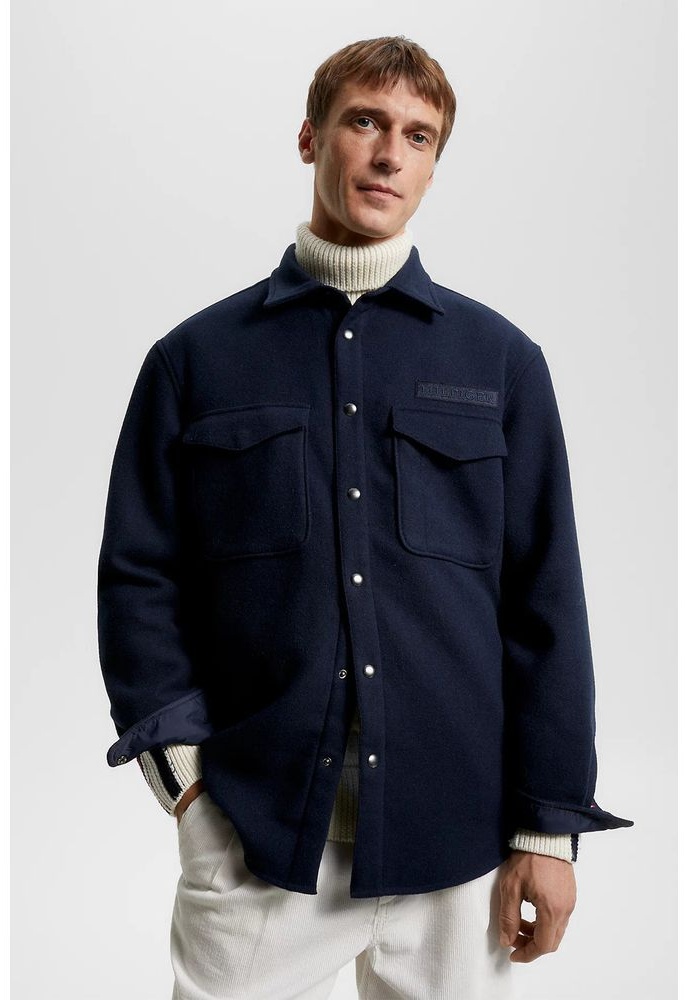 Рубашка прямая Tommy Hilfiger синий