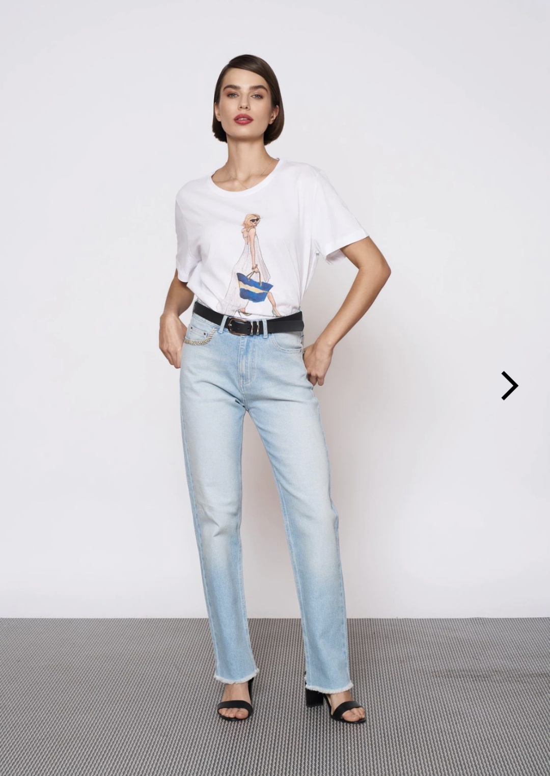 Футболка Euro fashion белый