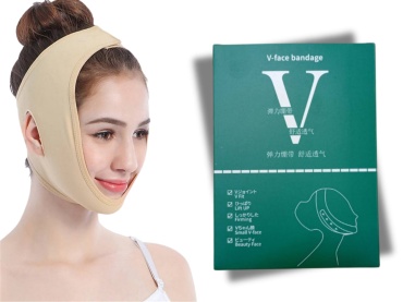 V-fase bandage XXL бандаж на голову размер 2XL бежевый