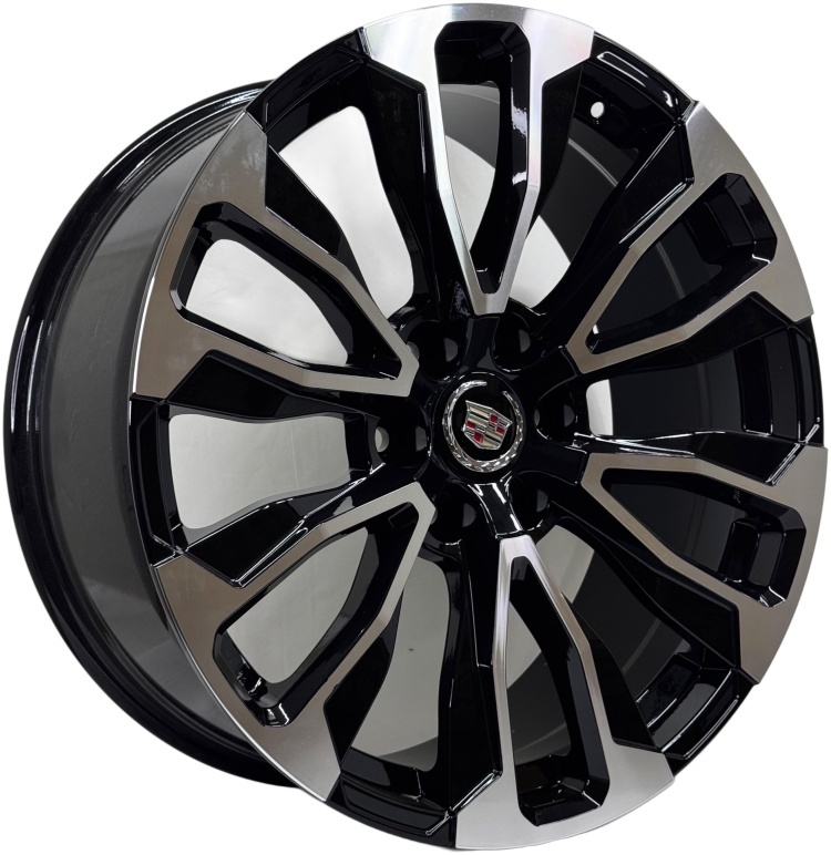 Top Grade 1718WW 9x22/6x139.7 D78.1 ET24 4 диска черный, серебристый