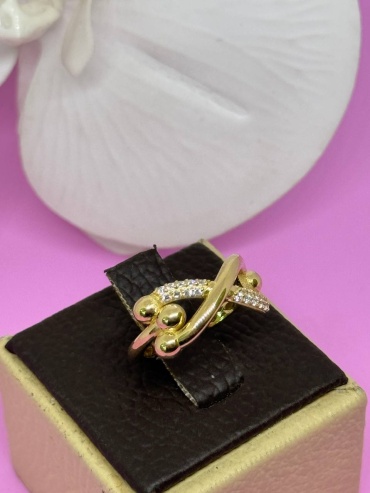 SAR JEWELRY Mara_VIP_15_8387_18 размер 18 вес 2.7 г золото, фианит
