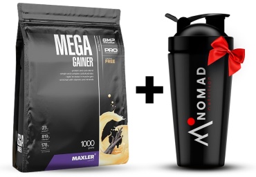 Гейнер Maxler Mega Gainer Ваниль 1000 г