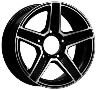 SKAD Сафари алмаз бархат 7x16/5x139.7 D98.5 ET30 4 диска черный, графит, серый