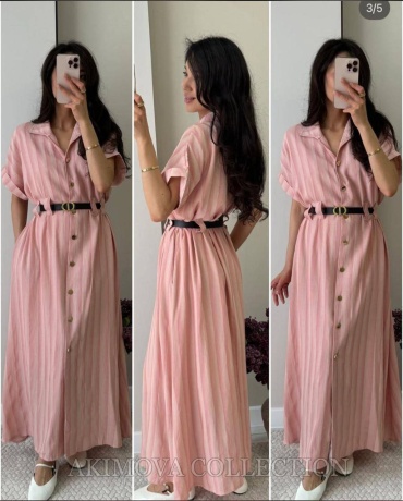 Повседневное платье FASHION мультиколор