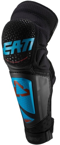 Leatt Наколенники Leatt 3DF Hybrid EXT Knee & Shin Guard Fuel/Black черный L/XL