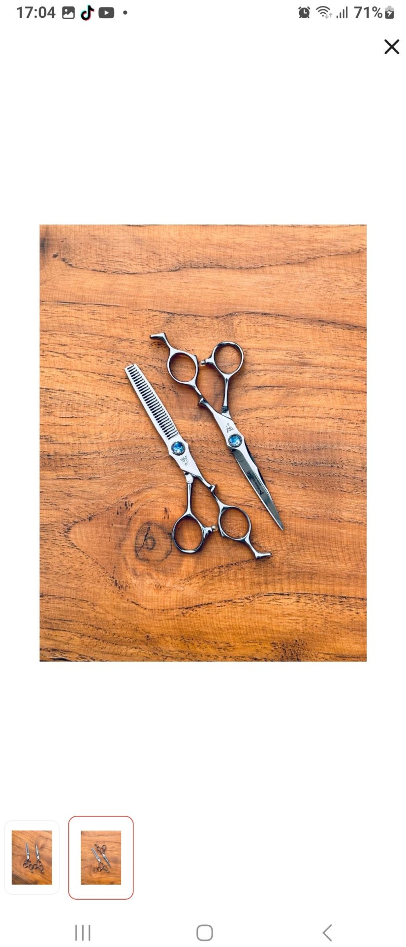 Winsome Shears прямые ножницы, филировочные ножницы длина полотна 6 дюйм 2 шт