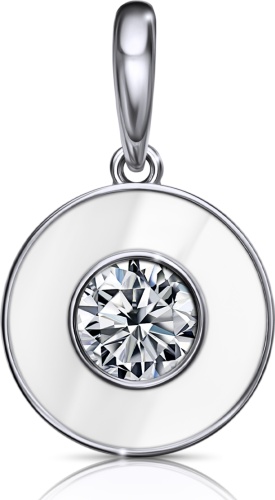 Подвеска Lucente Silver П638-3332М1 вес 1.12 г серебро, фианит