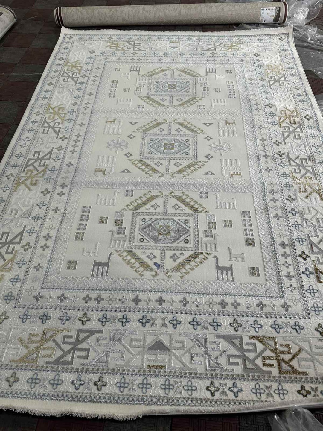 Ковер Nazar Texstil 400x500 см, короткий ворс, Турция