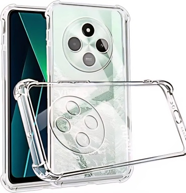 Чехол Crystal Mirror для POCO Poco C75 прозрачный