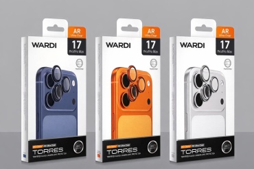 Стекло WARDI для Apple iPhone 17 Pro Max оранжевый