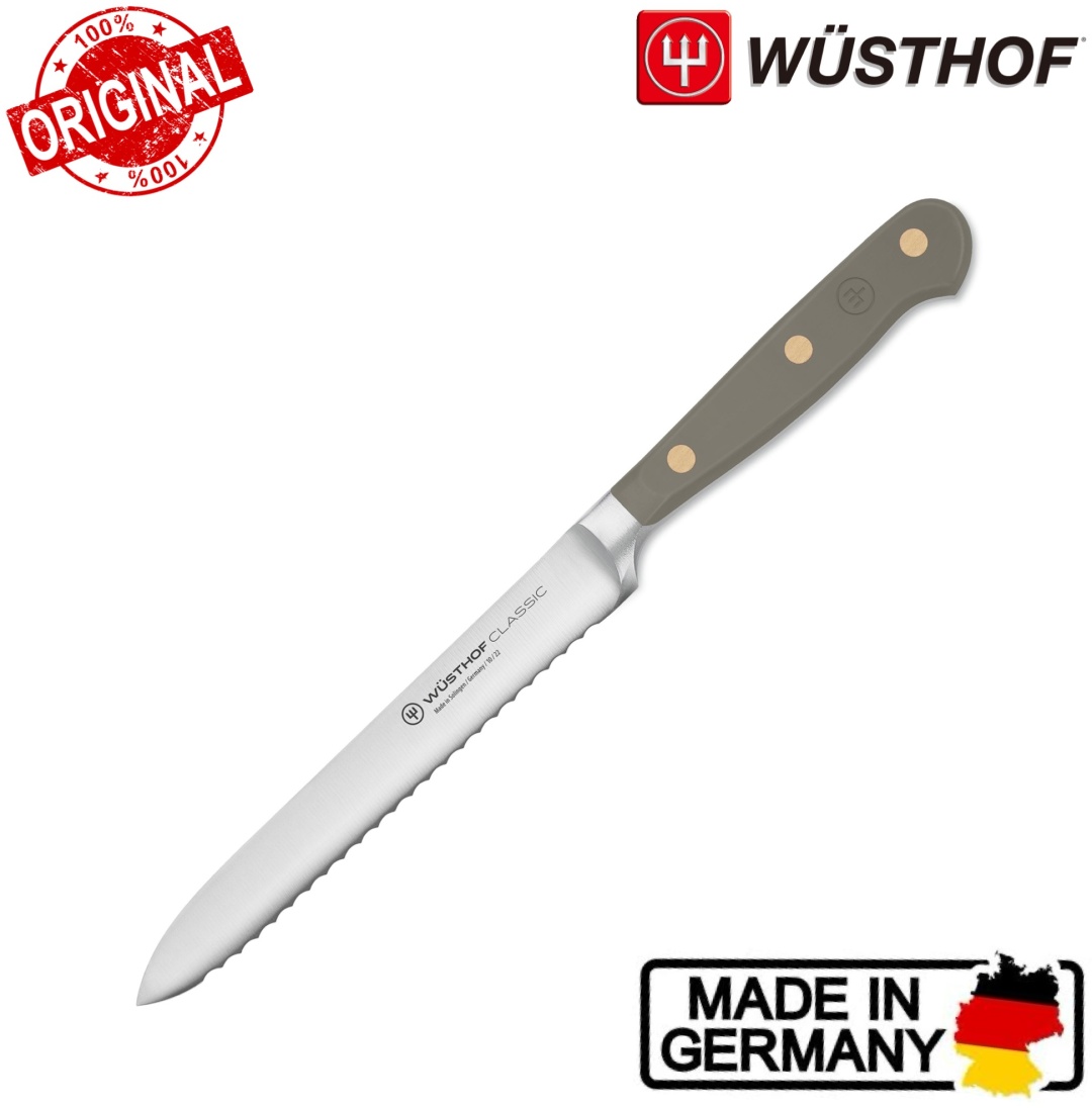 Для нарезки WUSTHOF Classic Serrated Utility Knife 13 см, лезвие: углеродистая сталь 1 шт