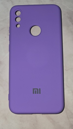Чехол для Xiaomi Redmi Note 7 фиолетовый