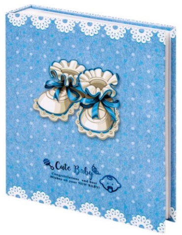 Brauberg фотоальбом Baby shoes детский формат 10x15
