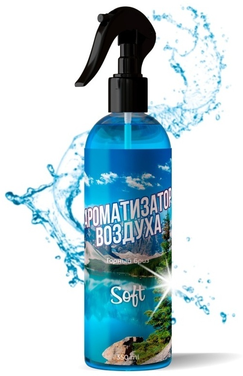 Спрей Clean&Green Ароматизатор воздуха "Горный бриз" 350 мл