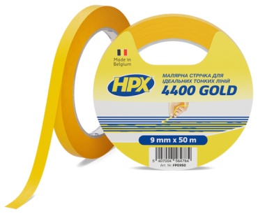 HPX малярная лента 9 мм х 50 м, 1 шт