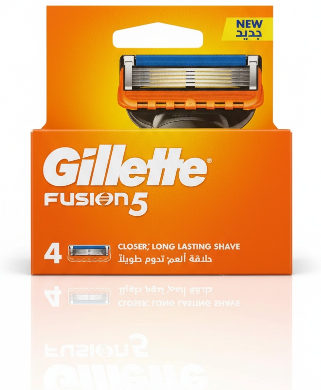 Gillette Fusiоn 5 сменные кассеты 4 шт