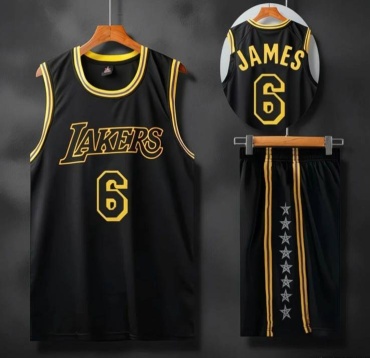 Спортивный костюм Lakers черный, желтый