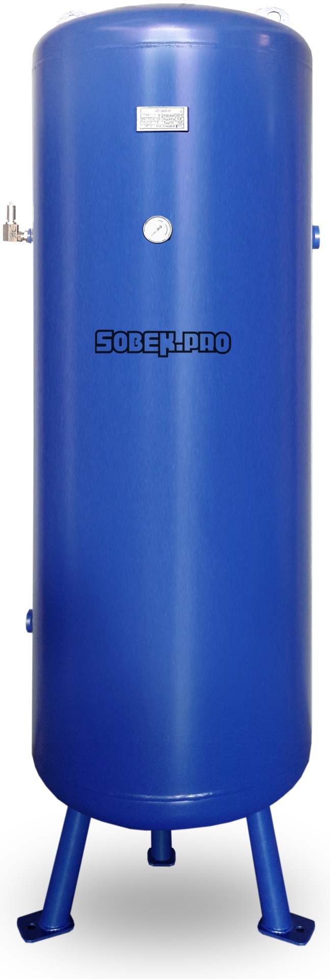 Ресивер Sobek.Pro ARV-500 вертикальный, 500 л, 10 бар