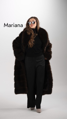 Шуба MARIANA коричневый