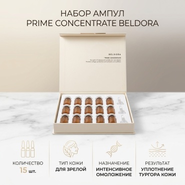 BELDORA Prime Concentrate ampoule набор по уходу за лицом унисекс
