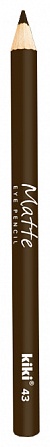 Kiki Карандаш для глаз Matte Eye Pencil т.43 1,1 г карандаш коричневый 43