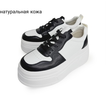 Кроссовки SS33 белый, черный