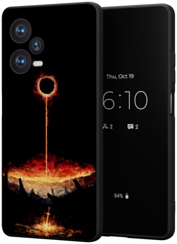 Чехол Mcover для Xiaomi Redmi Note 12 Pro+ 5G рисунок