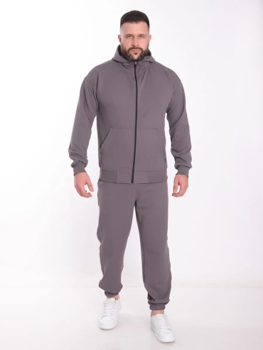 Повседневный костюм C&T FASHION графит