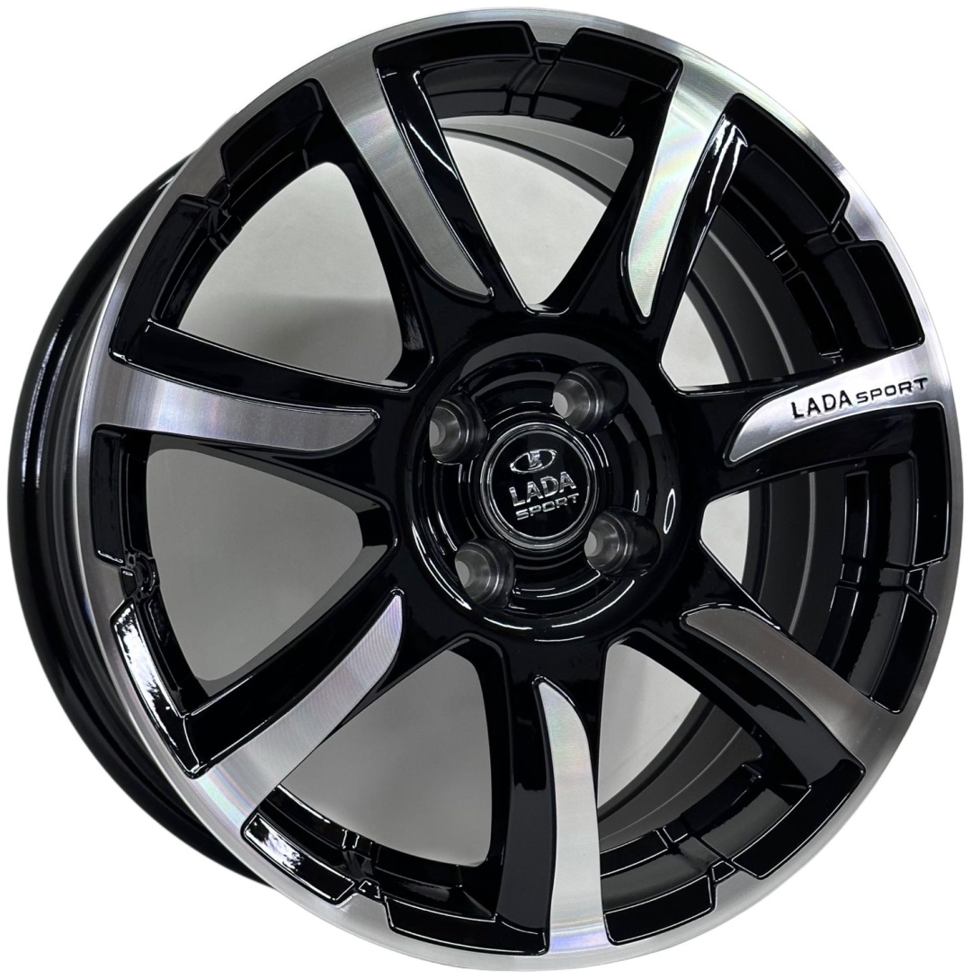 Yixing Granta Sport 2 1182WW 6.5x16/4x98 D58.6 ET33 4 диска черный, серебристый