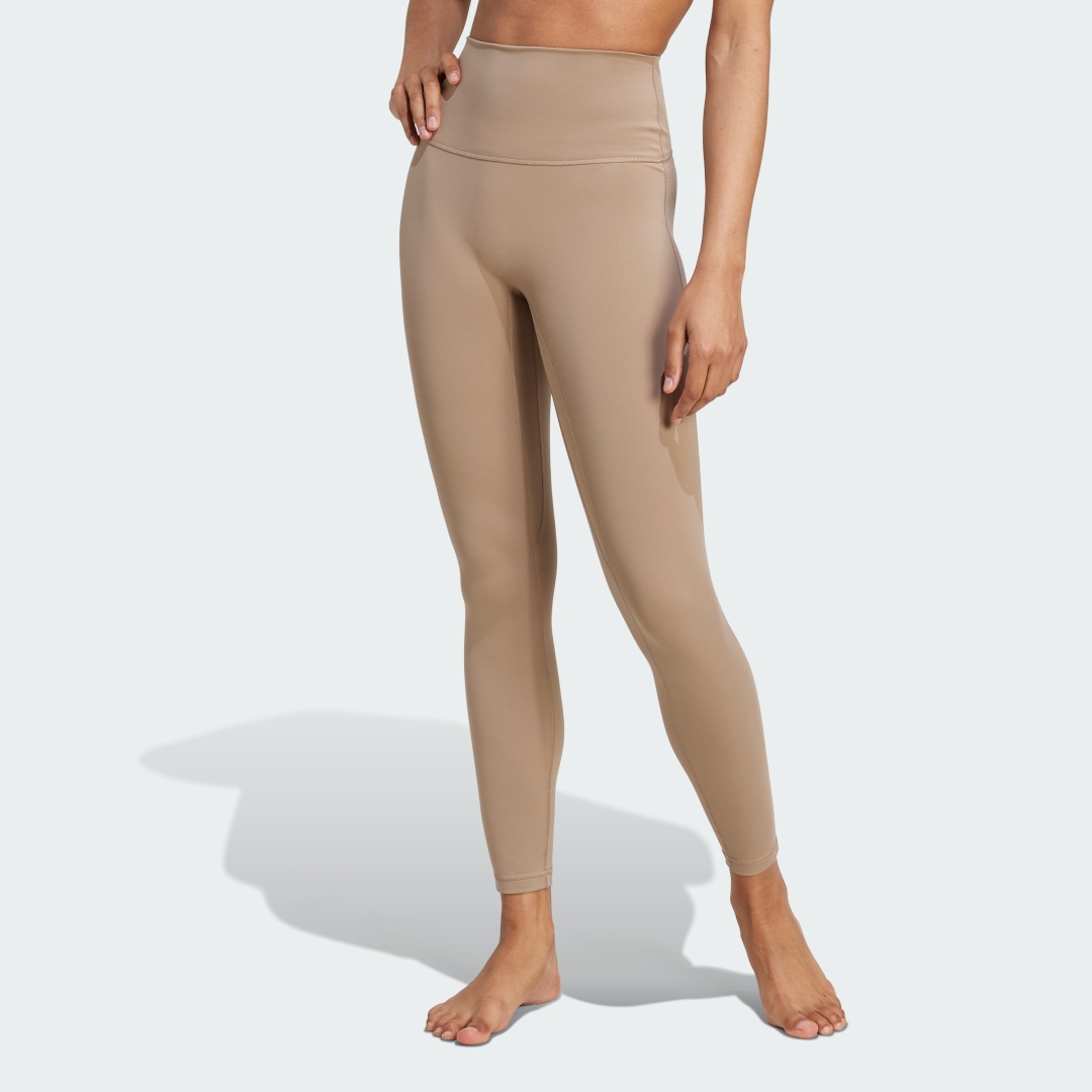 Леггинсы adidas All Me Sculpt L коричневый