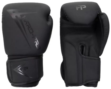Боксерские перчатки HARD-PRO 12 oz черный