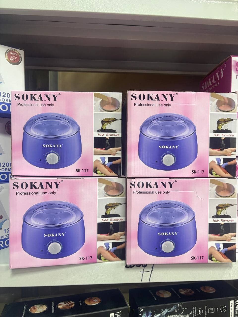 SOKANY воскоплав баночный 400 мл
