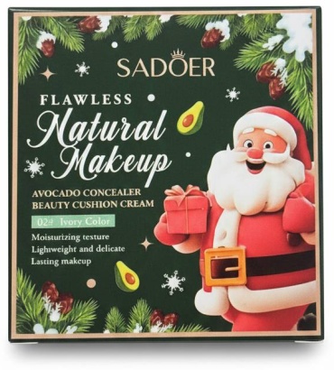 SADOER крем Christmas Avocado concealer-Beauty Air-Cushion Cream для лица 20 г