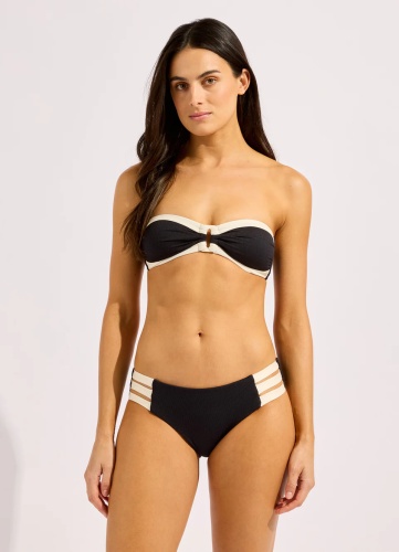 Купальник раздельный SEAFOLLY черный