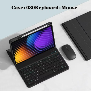 Чехол GLASS для Xiaomi Pad 7, Pad 7 Pro 11 дюйм черный