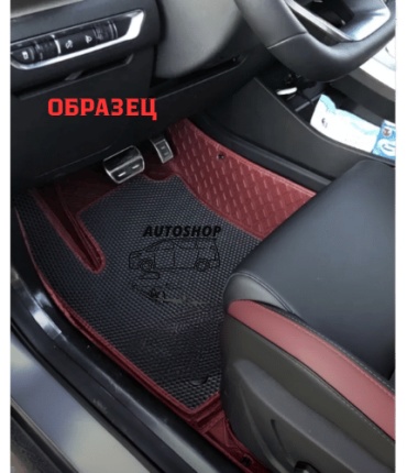 AUTOSHOP Kovrik 3D Chevrolet Equinox 2020-2024 бордовый, черный